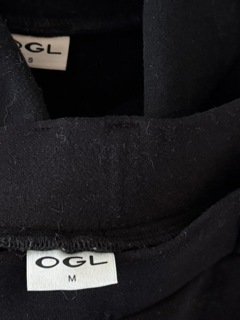Black OGL Travel Set High Neck Trouser Pants